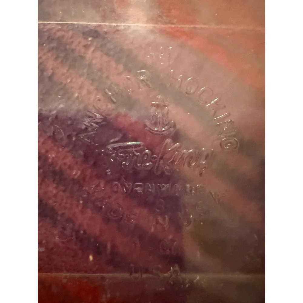 Anchor Hocking Fire King Glass Rectangular Baking‎ Dish Clear Ovenware